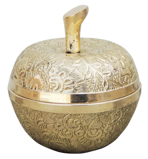 Brass Apple Shape Bowl 0.175Kg